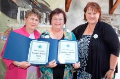 Paula Sandling & Jeanne Fenimore, Schubert Award